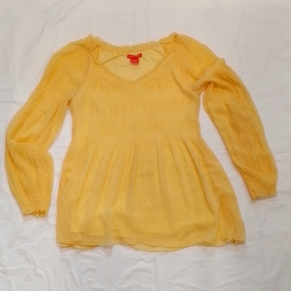 Sunny Leigh Blouse Size Medium